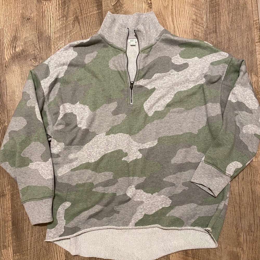 Aerie quarter zip sweatshirt
